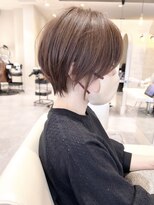ヴィサージュタイム(VISAGE thyme) 大人美人ショート/丸みショート/ショート/ハイライト/ベージュ