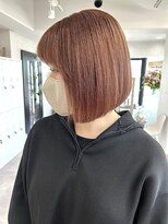 ムク 横浜店(muku)&nbsp;ダブルカラーピンクベージュベージュカラーケアブリーチレイヤー