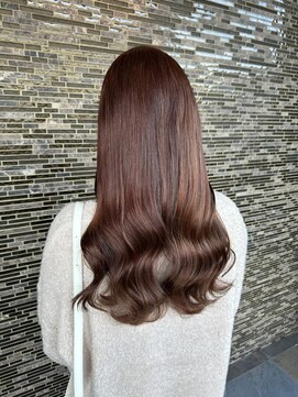 ヘアーアトリエ ラフェル(hair atelier Rafel) ピンクベージュカラー