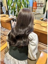 ロカリタ フォー ヘアー 四条大宮店(ROCAReTA FOR HAIR) 韓国風ゆる巻きブラウンカラー