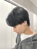 【ダメージレスカラー☆】MEN’Sカット+ケアカラー+CMCトリートメント￥11000