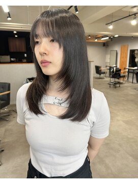 ノイ(NEU) 【NEU×岡部】韓国風ハイレイヤーカット