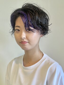 ルートヴィッヒ(Ludwig) ハンサムゆるパーマ×フェイスフレーミング