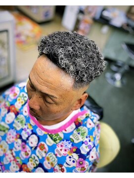 バーバーショップイシカワ(BARBER SHOP イシカワ) ハード極道パーマメッシュのイケイケ無敵スタイル
