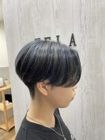 テーラヘアー 板橋店(TELA HAIR)&nbsp;ハイライト×ネイビーブルー☆【板橋】