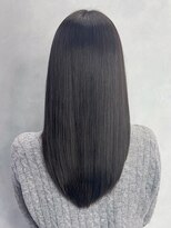 アイティー バイ アルバム 浦和店(IT by ALBUM)&nbsp;透明感カラーオリーブカラー黒髪ネビージュ_ba500241