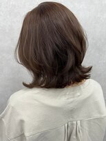 ドロシー 郡山桑野店(Dorothy) 黒髪ボブルフネビージュ小顔ワンレン