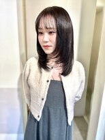 エトラ 渋谷店(etora) 顎下ミディアムレイヤーカット【haru】