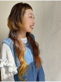 エンドカラー・イエローオレンジ