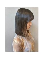 オレロ 国立(olelo)&nbsp;暗めカラー/グランマッシュ/デザインカラー/フェザーパーマ/国立