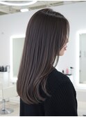美髪/ワイドバング/レイヤーカット/くすみベージュ/新小岩駅