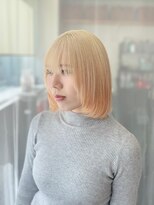 カラ ヘアーサロン(Kala Hair Salon)&nbsp;ハイライトバレイヤージュダブルカラーケアブリーチ20代30代