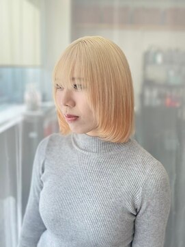 カラ ヘアーサロン(Kala Hair Salon) ハイライトバレイヤージュダブルカラーケアブリーチ20代30代