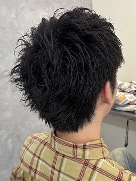 エクファフォーメン(EX-FA FOR MEN) ブルーブラック/スペインカール/スパイキーショート/瀬田