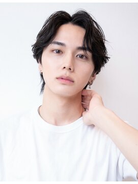 ハバナ 渋谷(HAVANA) フェザーパーマ/カルマパーマ/アッシュブラック