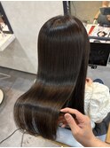 美髪ストレート/暗髪カラー/小牧/名古屋/春日井/江南/犬山