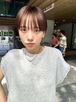 フォト 富山(foto)&nbsp;暗めカラー/グランマッシュ/デザインカラー/ショートボブ/富山