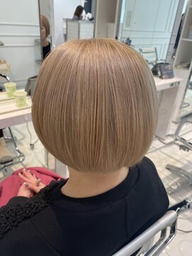 ヘアーアンドメイク ニューヨークニューヨーク 姫路店(Hair&Make NYNY) ミルクティーベージュカラー