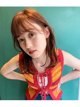ヘアーアンドファッションシオミエイチ (hair＆fashion shiomi H) 柔らかオレンジ♪