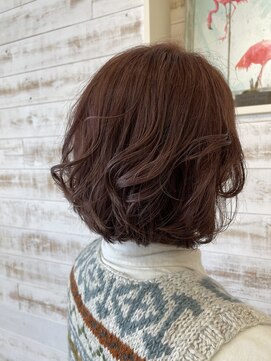 アンソレイユ ヘアー ガーデン(ensoleille hair garden) ボブスタイル