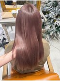 ［ピンクベージュ］ロング　14
