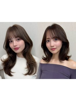 高い技術力とデザイン力◎自宅でもセットしやすい！巻き髪もストレートもどこから見てもキレイなロングヘア