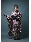 成人式/成人式ヘア/着物/振袖ヘアアレンジ/振袖着付け/振袖