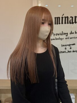 ミナリ(minari) ピンクベージュカラー