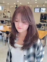 シェイト レイヤーカット 天神(ciate)&nbsp;レイヤー/ダブルカラー/ブリーチ/ケアブリーチ/ベージュ/天神