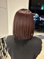 コルバース(COL BIRTH) 内巻きボブ×ピンクブラウン