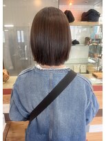 トップヘアー 中庄店(TOP HAIR fuapua)&nbsp;切りっぱなしボブ【りり】