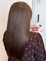 グランドール リュクス(Grandoll Luxe)&nbsp;艶感ショコラブラウン×髪質改善ストレート【城野駅】