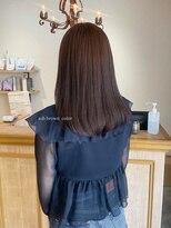 ムクヘア(MUKU hair)&nbsp;ashbrown×medium layer！