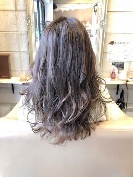 エイチヘア(h hair) 【h hair 四条大宮】グレージュ