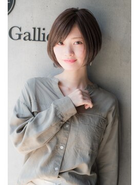 ヘアサロン ガリカ 表参道(hair salon Gallica) 小顔に見える褒められショートボブ