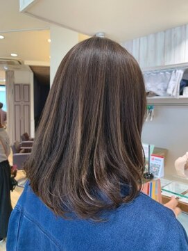 カムバイネオリーブ 溝の口店(Cam by neolive) 溝の口 ハイライト アッシュベージュ