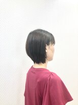 クオリス 上福岡店(QUALIS)&nbsp;30代40代/グラボブ/小顔/ショートボブ/艶カラー/暗めカラー