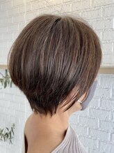トゥリキャンバス(tRe canvas.) 【大人可愛い】30代40代前下がりショートボブ丸みショート◎