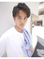 エル 横浜(eL)&nbsp;【 eL by Unami 横浜 】メンズ アップバング 無造作ヘア