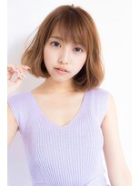 マッシュアンドマッシュアヴェダ ららぽーと福岡店(mash&mash AVEDA)&nbsp;伸ばしかけに最適◎大人可愛いゆるふわボブ/髪質改善/ハイライト