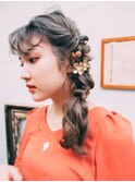 ねじり編みおろしアレンジ［大島/大島駅］
