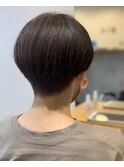 刈り上げマッシュショート