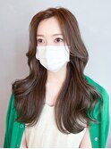 ラベージュ_グレージュカラーボブウルフココアベージュ_ba400031