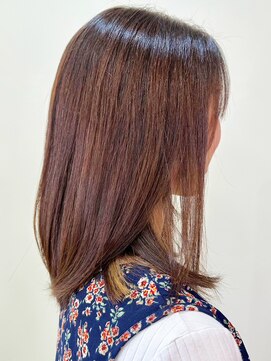 アルファ インタラクティブ エム フラワー(ALUFA interactive.M Flower) 20代30代大人かわいいインナーカラーストレート立体感