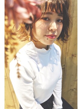 ヘアラウンジ アングゥ(hair lounge ungu) ゆるっとふわっとボブ