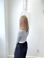 ミュー(Mu)&nbsp;市販の黒染めからハイトーンカラー