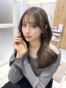 アフロートリノ(AFLOAT Leino) 大人可愛い韓国レイヤー　くびれヘア　似合わせ顔まわりカット#