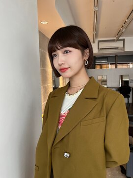 サンド 鹿児島中央(sand) 黒髪/グレーベージュ/レイヤーロング/前髪パーマ[鹿児島駅]