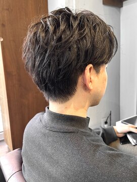アイリーヘアデザイン(IRIE HAIR DESIGN) 【IRIE HAIR赤坂】ニュアンスパーママッシュ