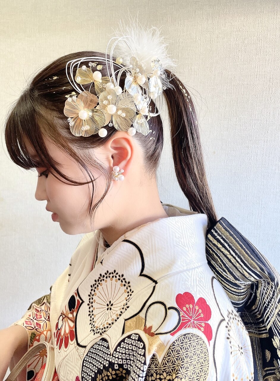 ヘアセット 成人式 卒業式 担当近森：L196668160｜ジィップクリニカ